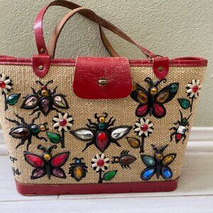 Enid Collins Vintage Glitterbugs bag